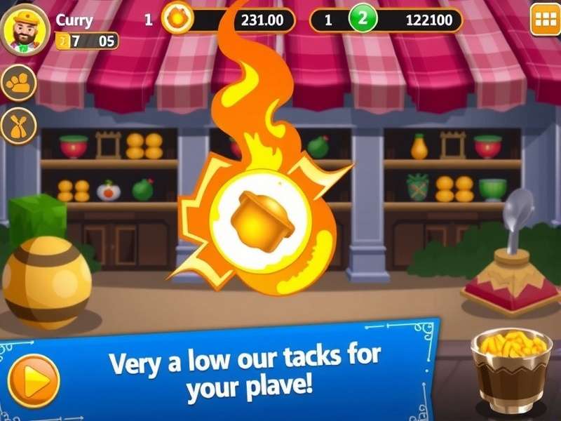 Curry Clash Game Screenshot